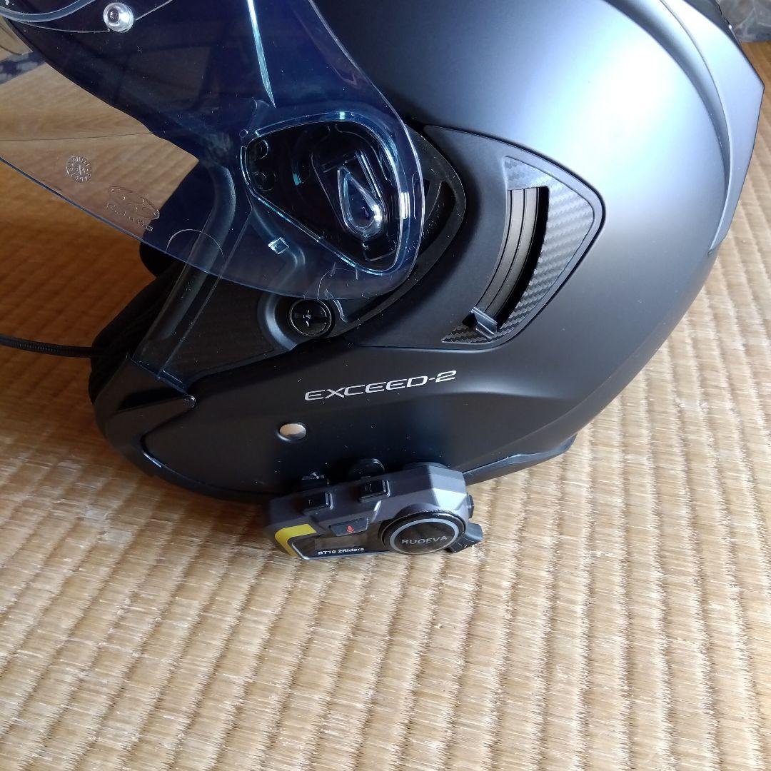 OGKカブトジェットヘルメット EXCEED2マットブラック（59〜60）