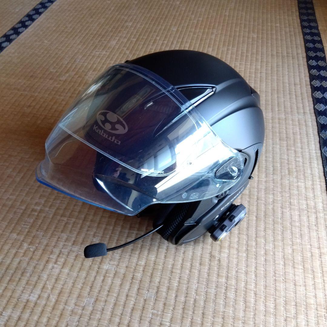 OGKカブトジェットヘルメット EXCEED2マットブラック（59〜60）