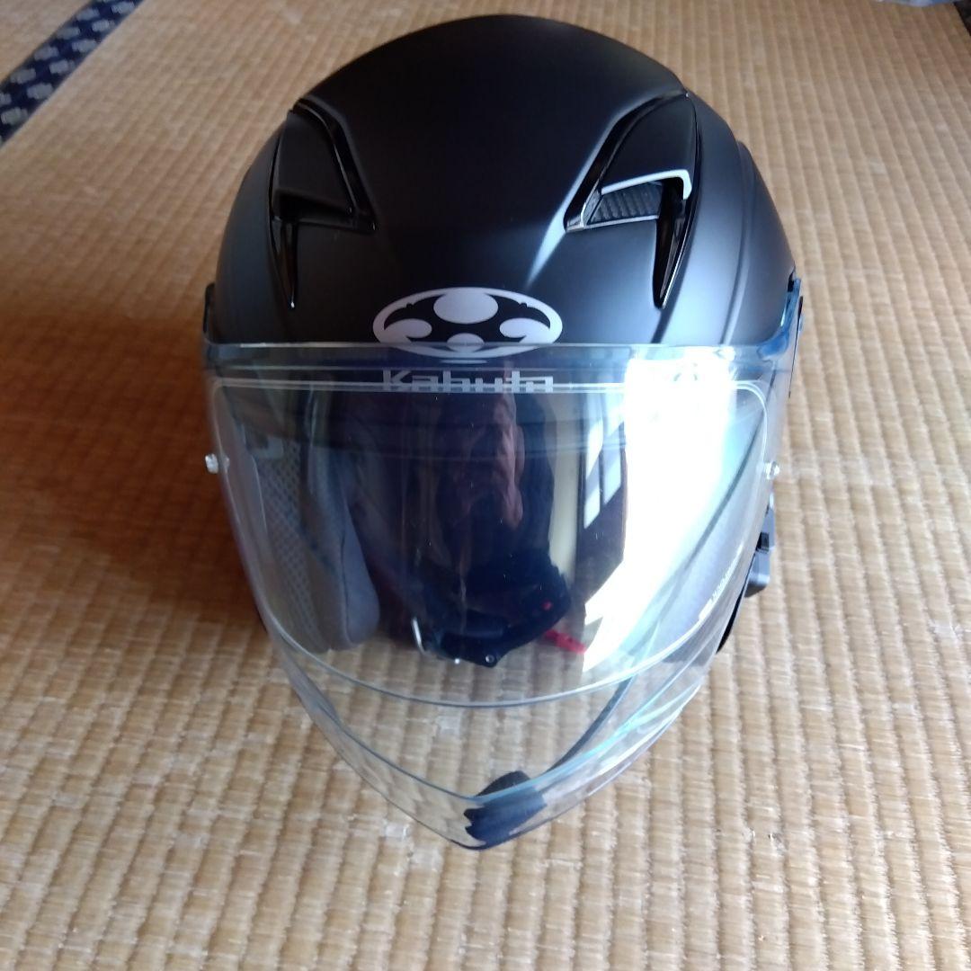 OGKカブトジェットヘルメット EXCEED2マットブラック（59〜60）