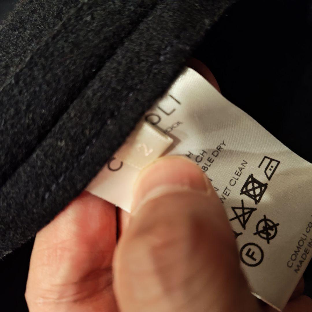 COMOLIコモリ ウール メルトン コート N03-04010