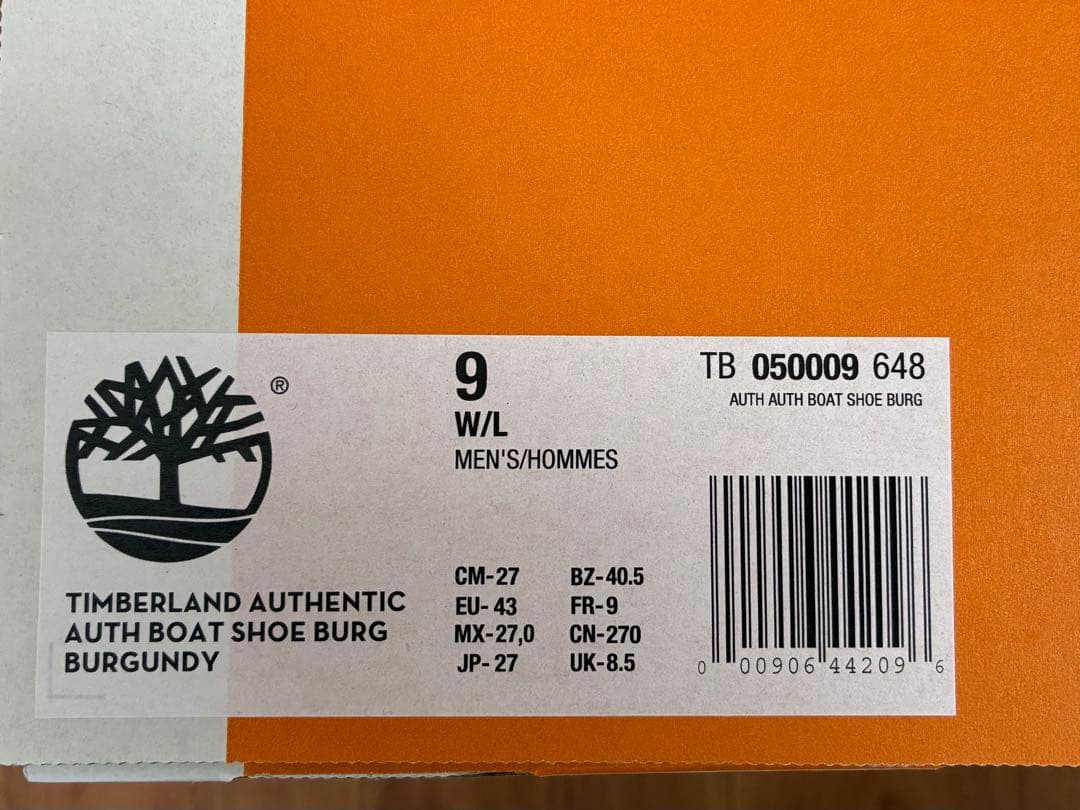 靴 Timberland 3eye classic