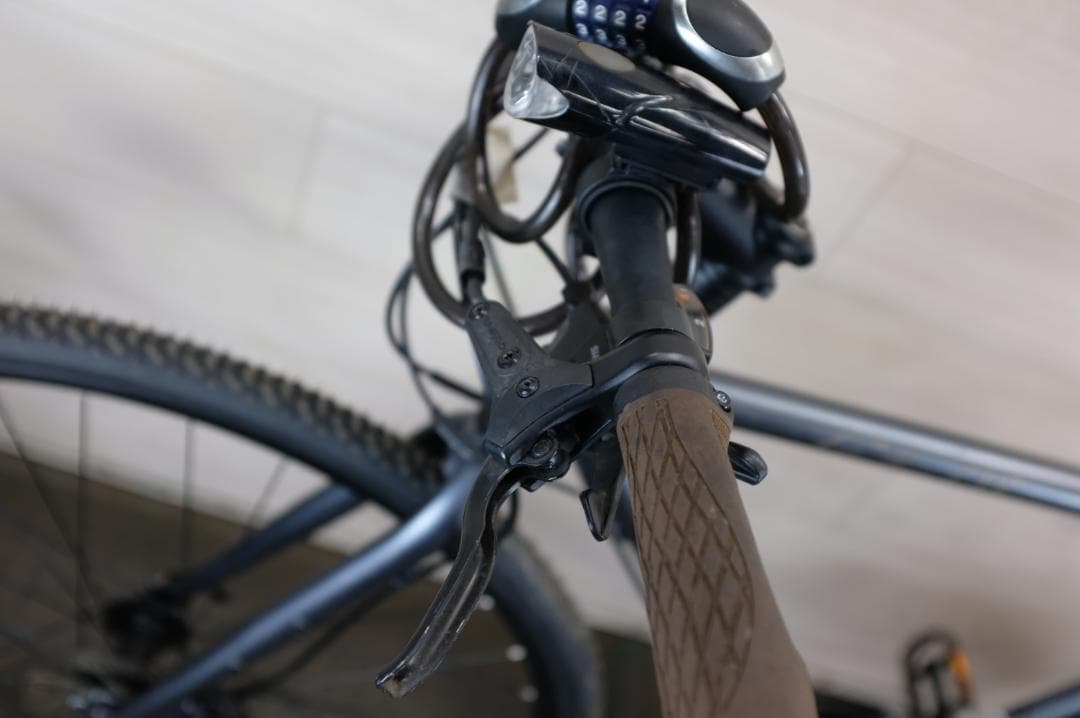 ★良品Fuji FEATHER　CXF クロモリ 16速 540mm クロス