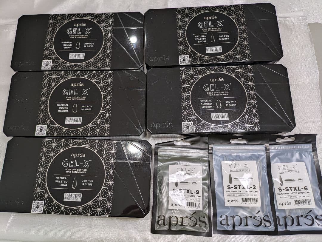 アプレネイル　GEL-X 6個セット