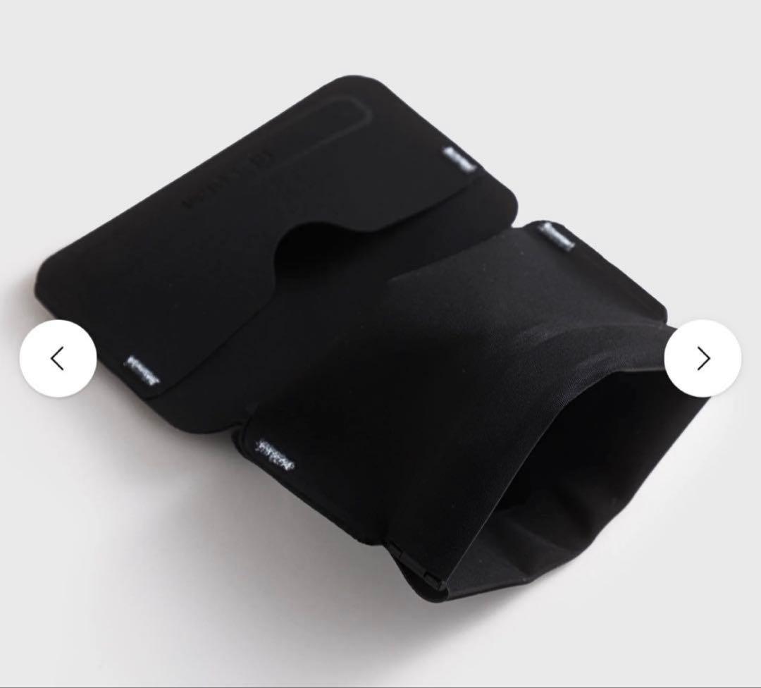 RE:FORM コンパクト財布 黒　新品