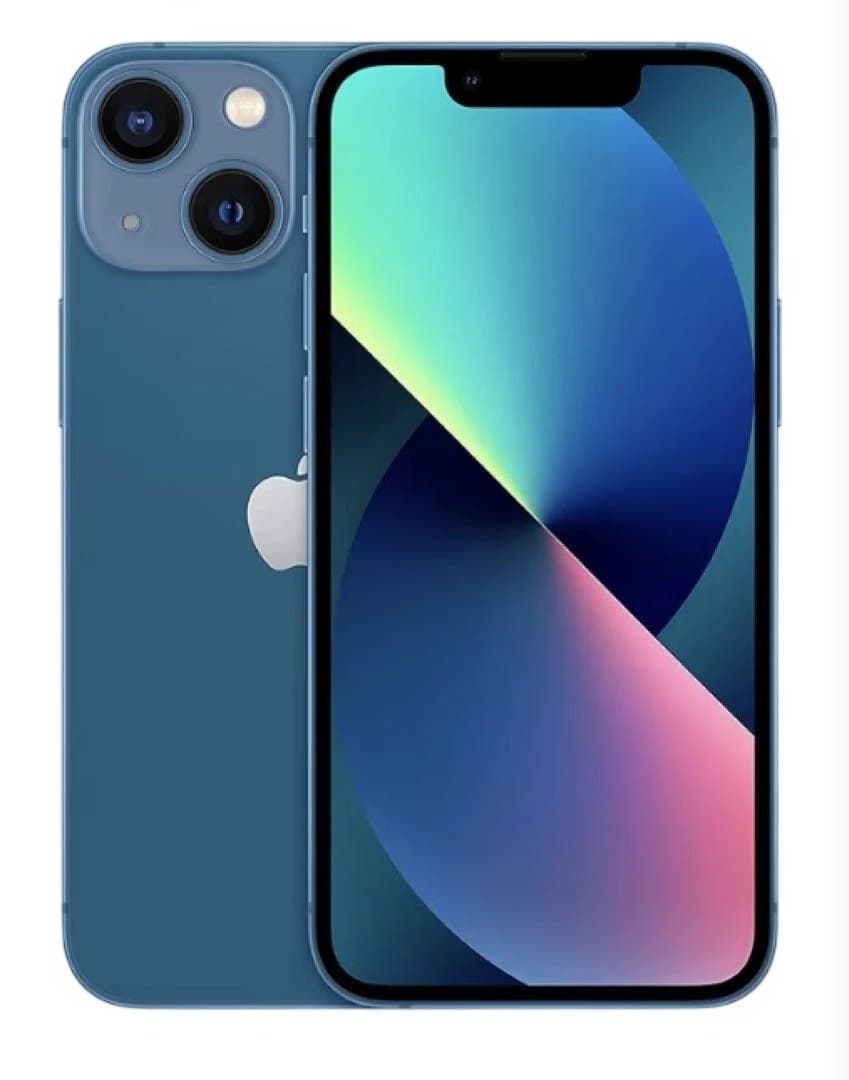 【超美品★電池新品】iPhone 13 mini ブルー　128GB