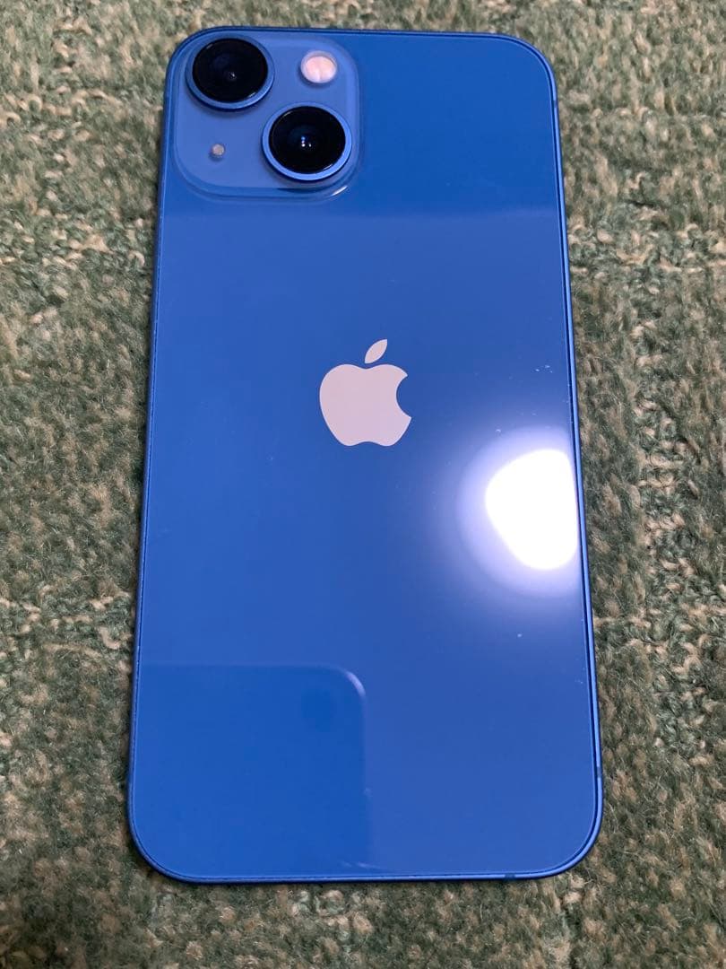 【超美品★電池新品】iPhone 13 mini ブルー　128GB