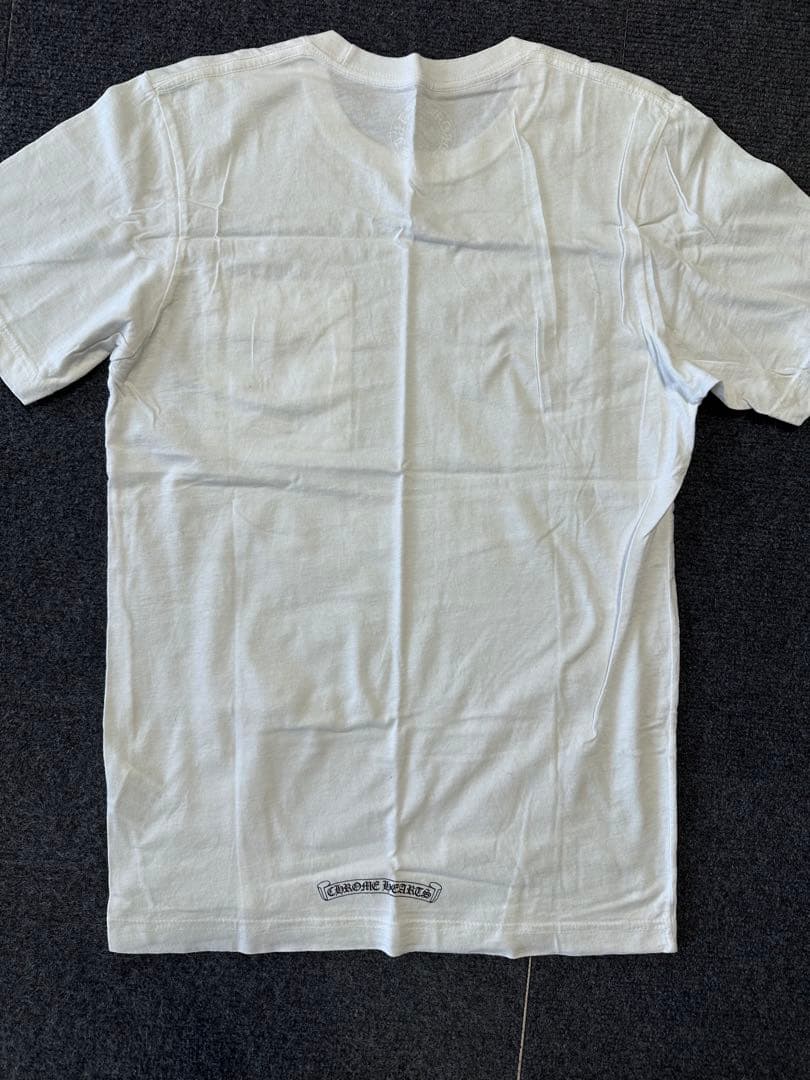 CHROME HEARTS ホワイト Tシャツ ポケット付き