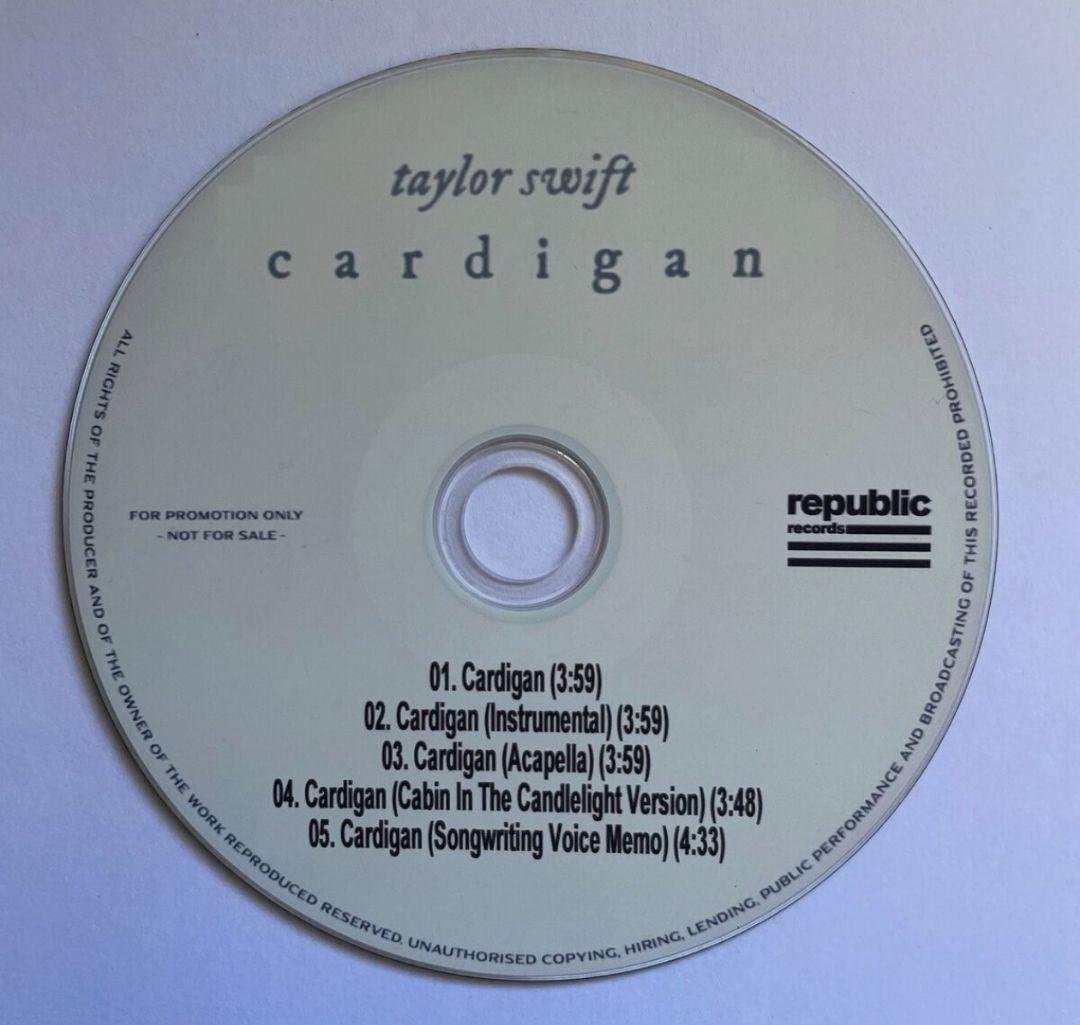 TAYLOR SWIFT-CARDIGAN |LOVER PROMO CDS③