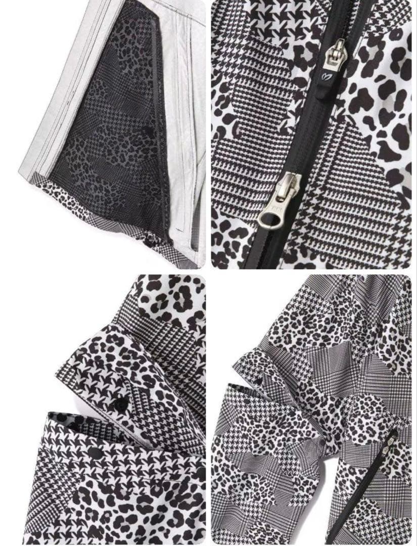 新品 パーリーゲイツ マスターバニー レインウェア 上下セット Lサイズ（5）