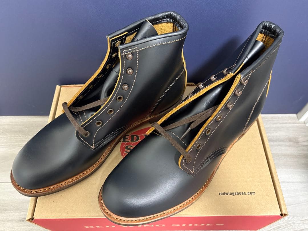 新品 RED WING 9060 ベックマン フラットボックス 8 1/2D