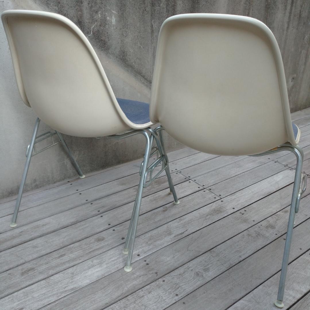 【4脚セット】イームズ サイドシェルチェア（ファブリック）