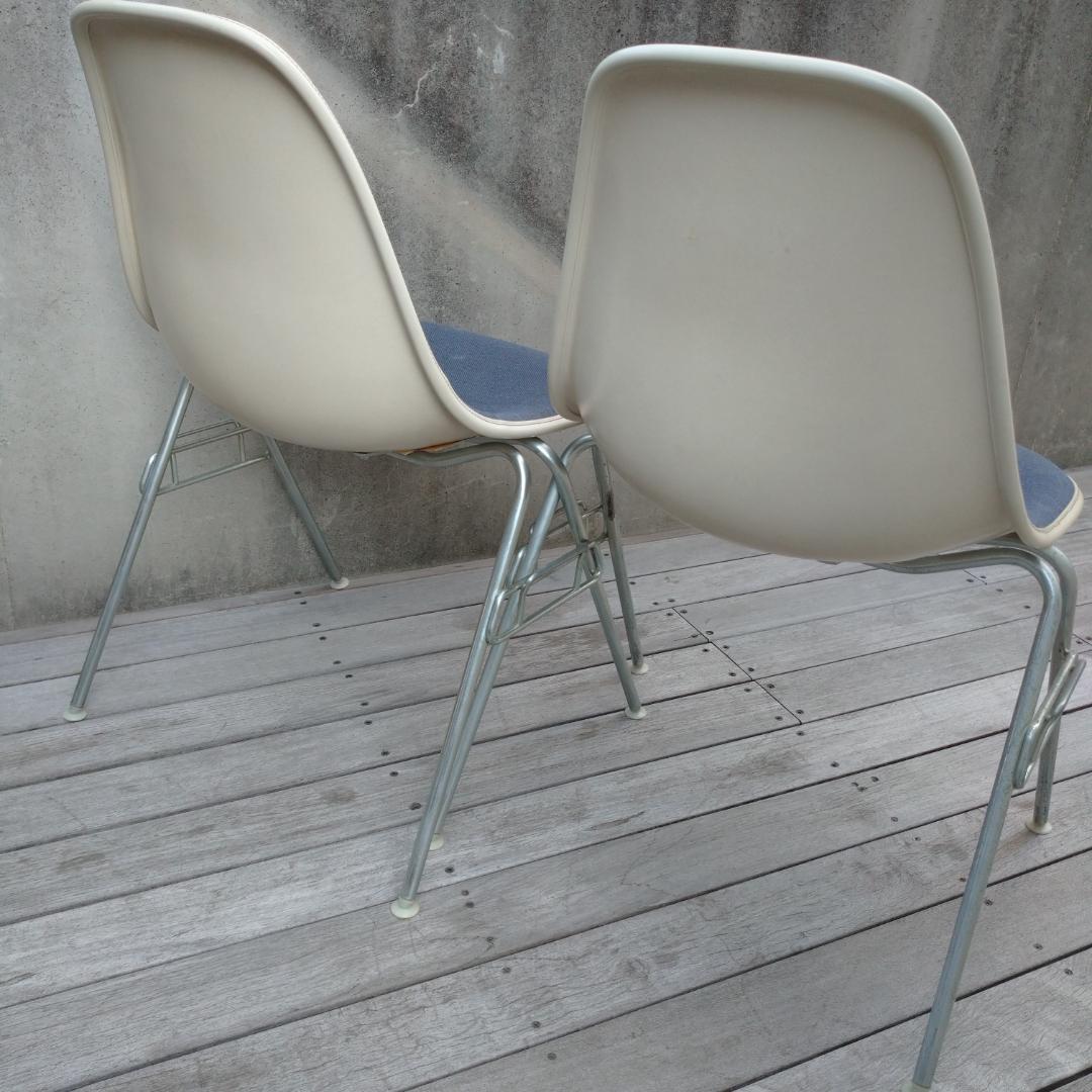 【4脚セット】イームズ サイドシェルチェア（ファブリック）