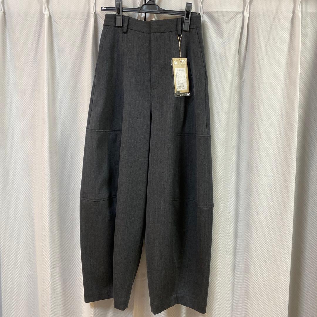 Curensology T/Wダブルクロスパンツ グレー　36