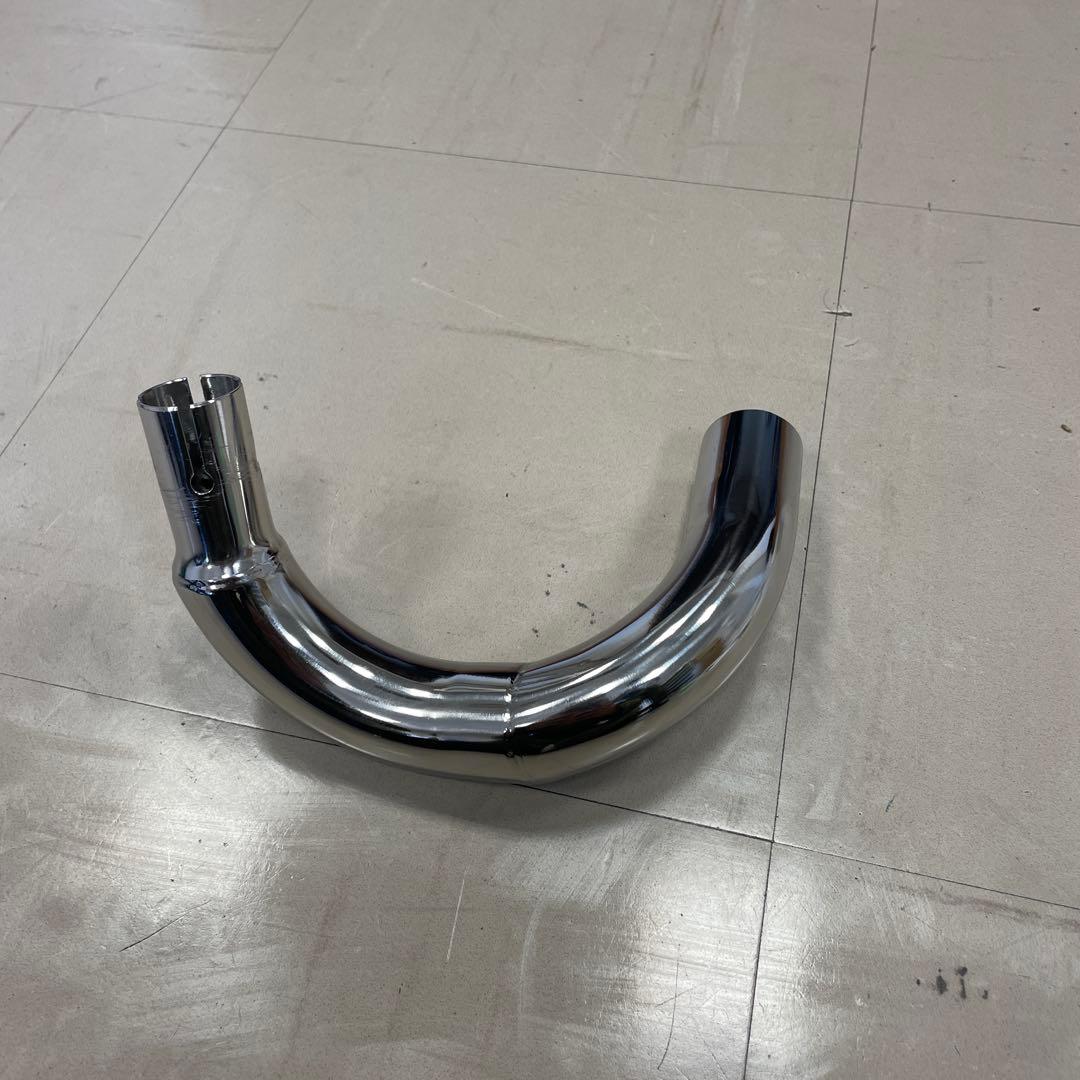 マグナム250 ステンレススチール マフラー 新品 取り付け金具付き