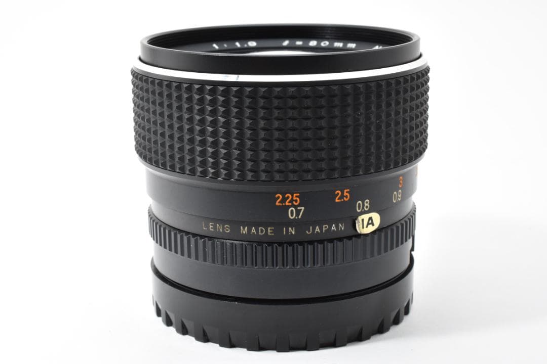 たこやき様分マミヤ MAMIYA-SEKOR C 80mm F1.9