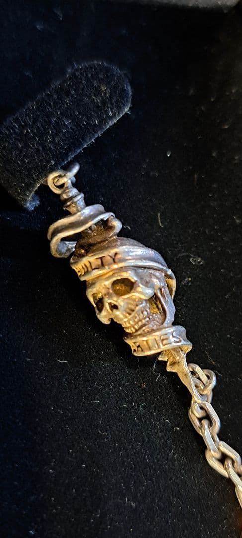 WACKO MARIA /ワコマリアシルバー925スカルウォレットチェーン