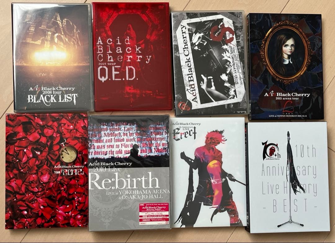 O.R  Acid Black Cherry ライブDVDまとめ売り
