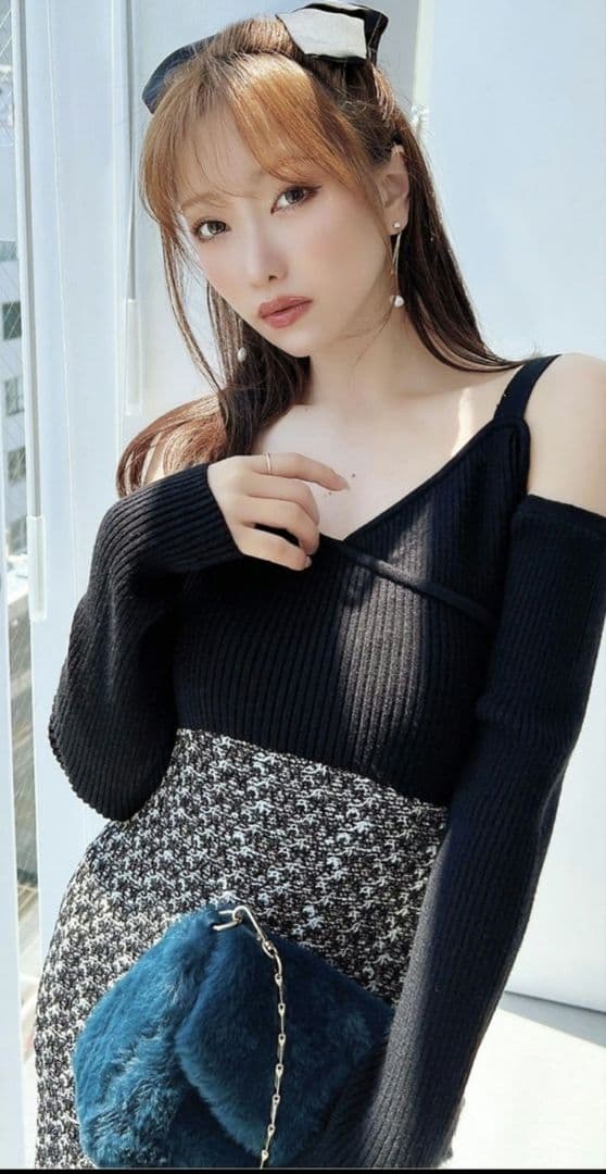 RESEXXY 新品タグ付きツィードマーメイドワンピース