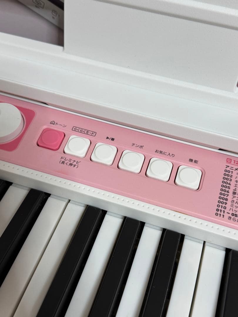 CASIO カシオ　キーボード　LK-312 光ナビゲーション