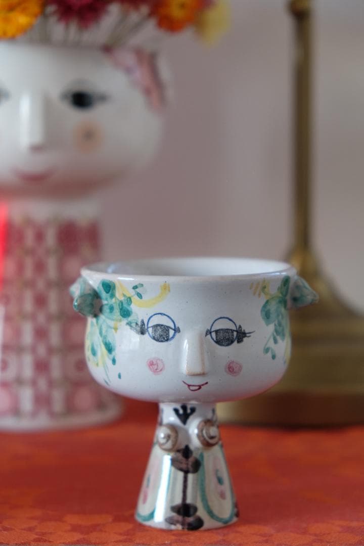 北欧ヴィンテージ ビヨン・ヴィンブラッド 花瓶 プランター プレート 皿 作家物