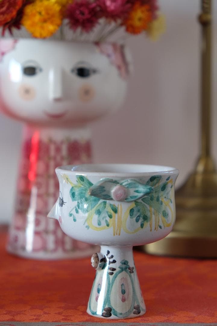 北欧ヴィンテージ ビヨン・ヴィンブラッド 花瓶 プランター プレート 皿 作家物