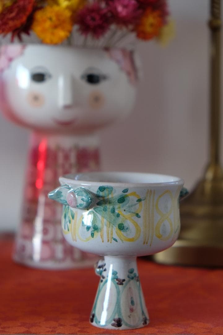 北欧ヴィンテージ ビヨン・ヴィンブラッド 花瓶 プランター プレート 皿 作家物