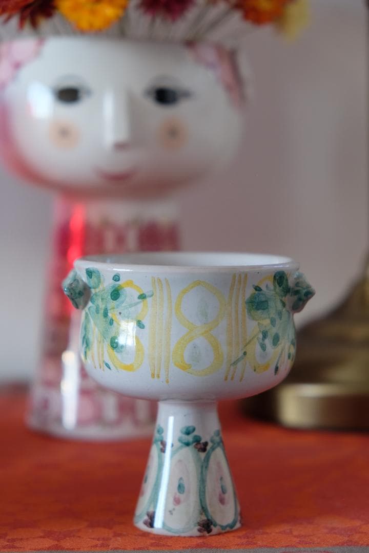 北欧ヴィンテージ ビヨン・ヴィンブラッド 花瓶 プランター プレート 皿 作家物