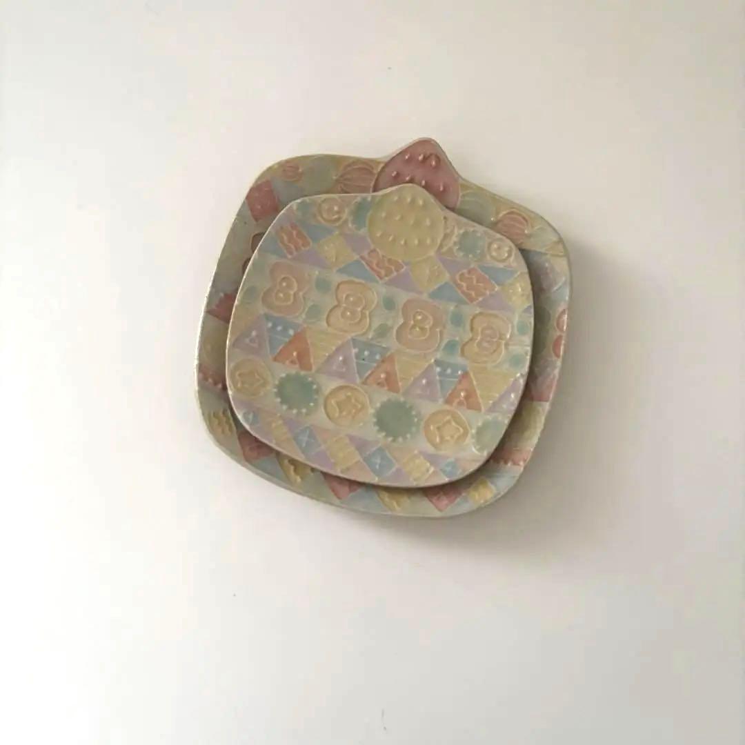 中村かりん さん　ケーキ プレート 2枚セット