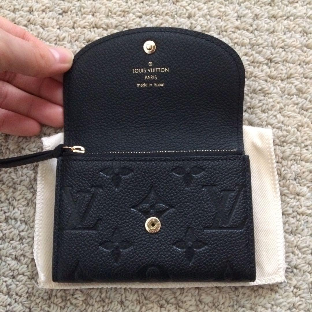 美品LOUIS VUITTON ポルトモネ・ロザリアンプラント