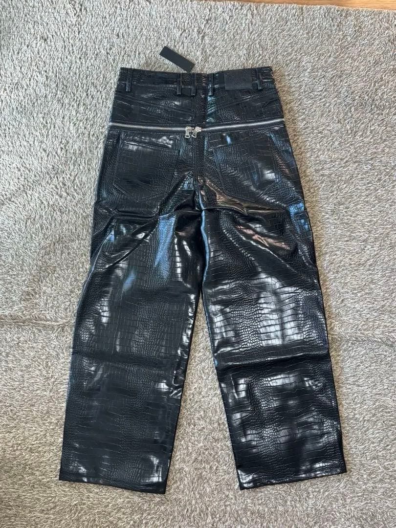 【showy victor着用サイズ】goar archive レザーパンツXL