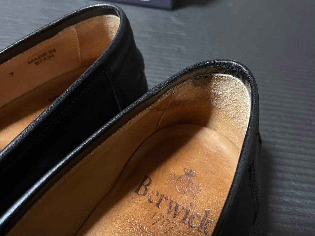 靴 berwick 5293bcvl black