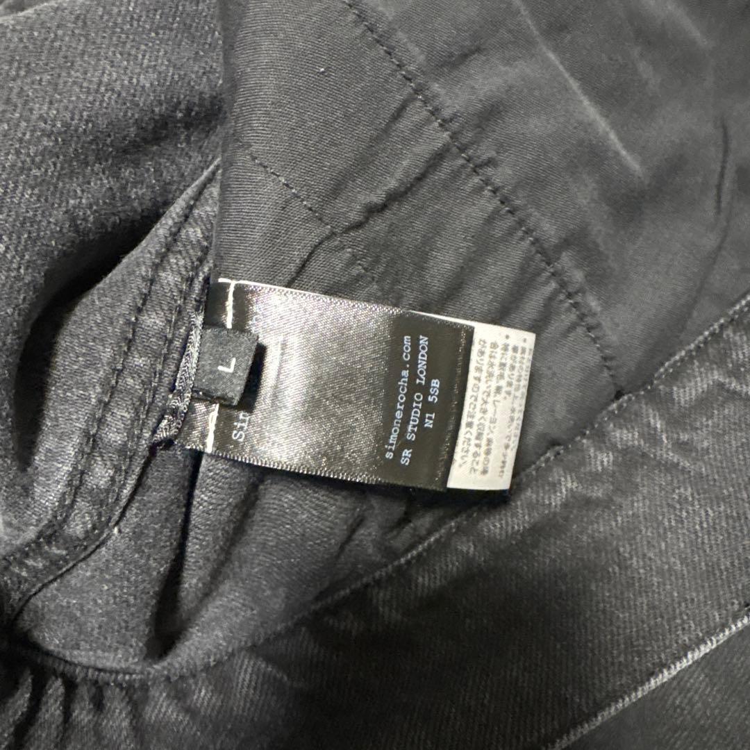 Simone Rocha ブラックデニムジャケット