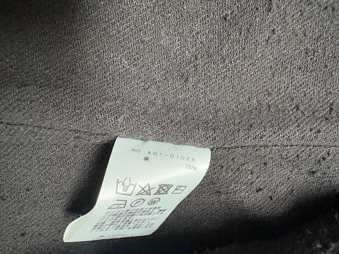 定価74800円 COMOLI シルクネップビエラジャケット サイズ3 美品