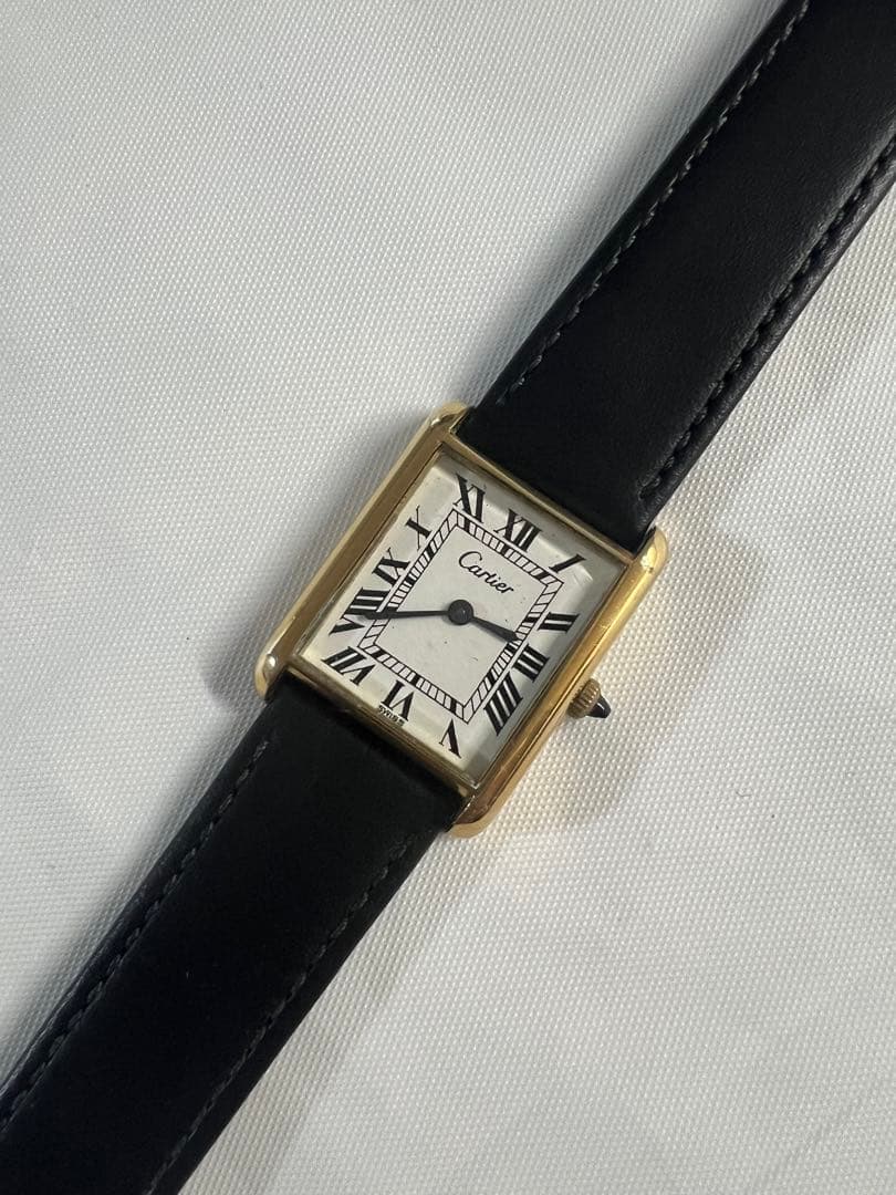 Cartier メンズLM 70's初期 プレマストタンク 手巻き