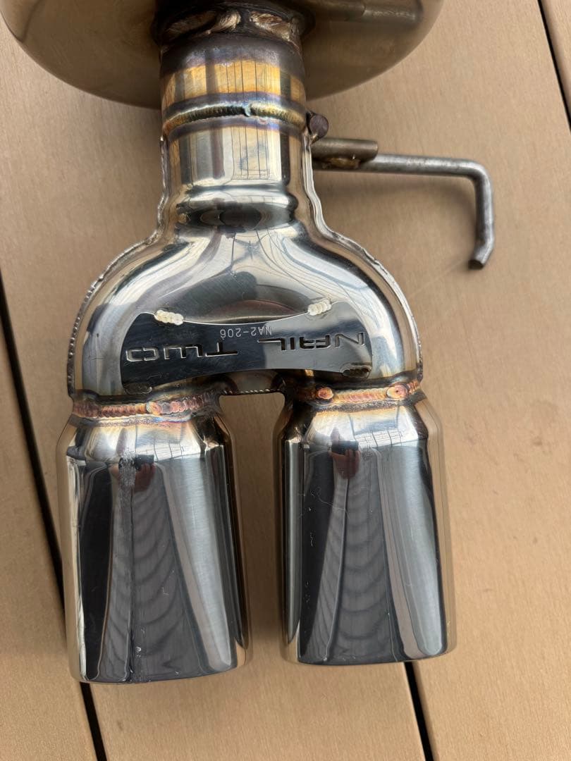 ロッソモデロ NailTwo キューブ マフラー Z12 車検対応！