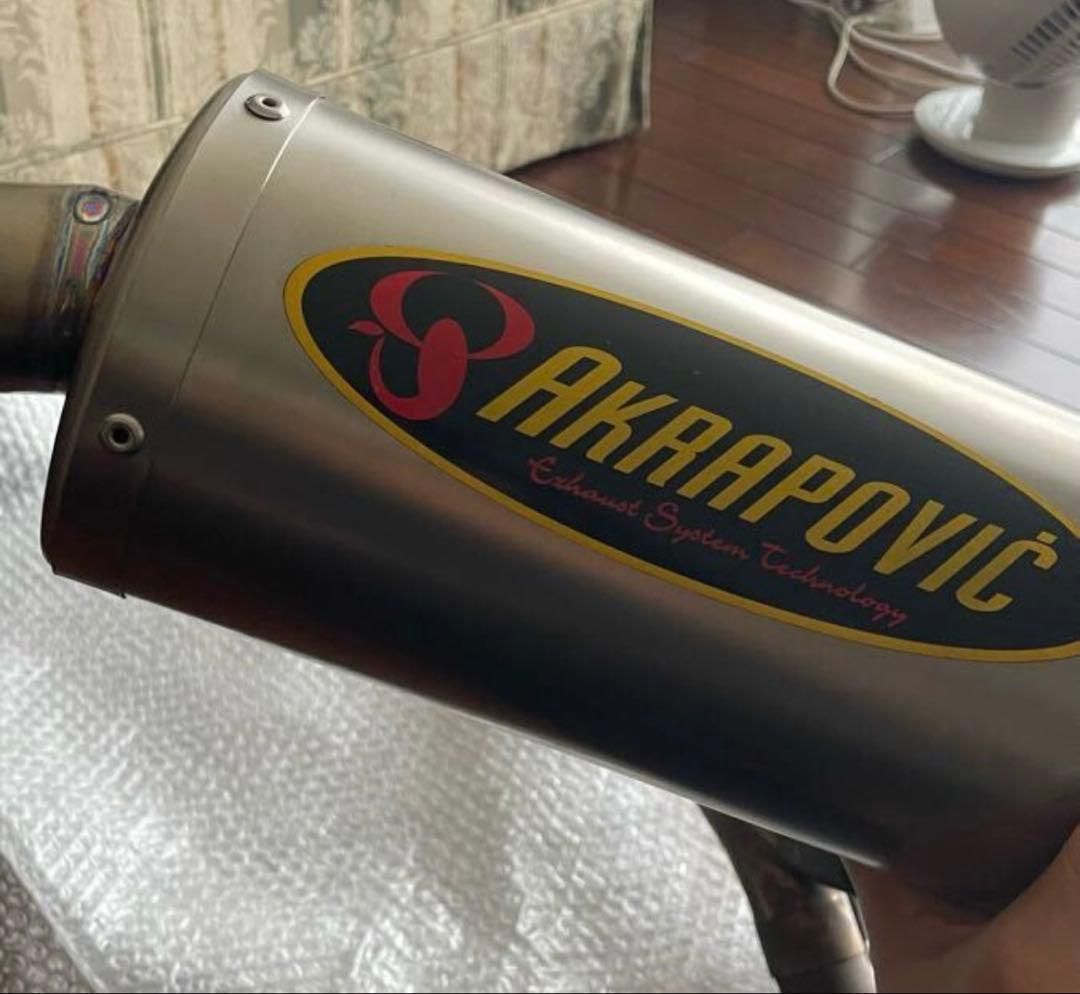 GSX1300Rハヤブサ アクラボビッチフルエキゾードレーシングマフラー