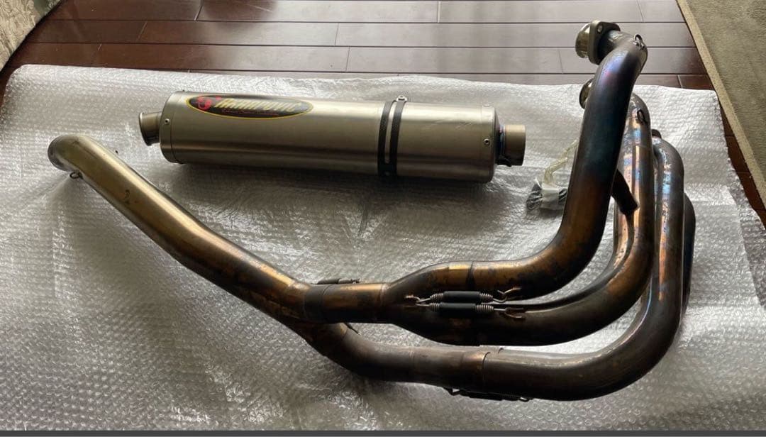 GSX1300Rハヤブサ アクラボビッチフルエキゾードレーシングマフラー