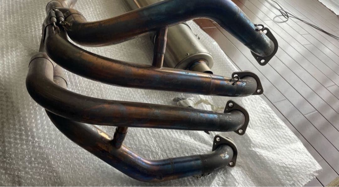 GSX1300Rハヤブサ アクラボビッチフルエキゾードレーシングマフラー