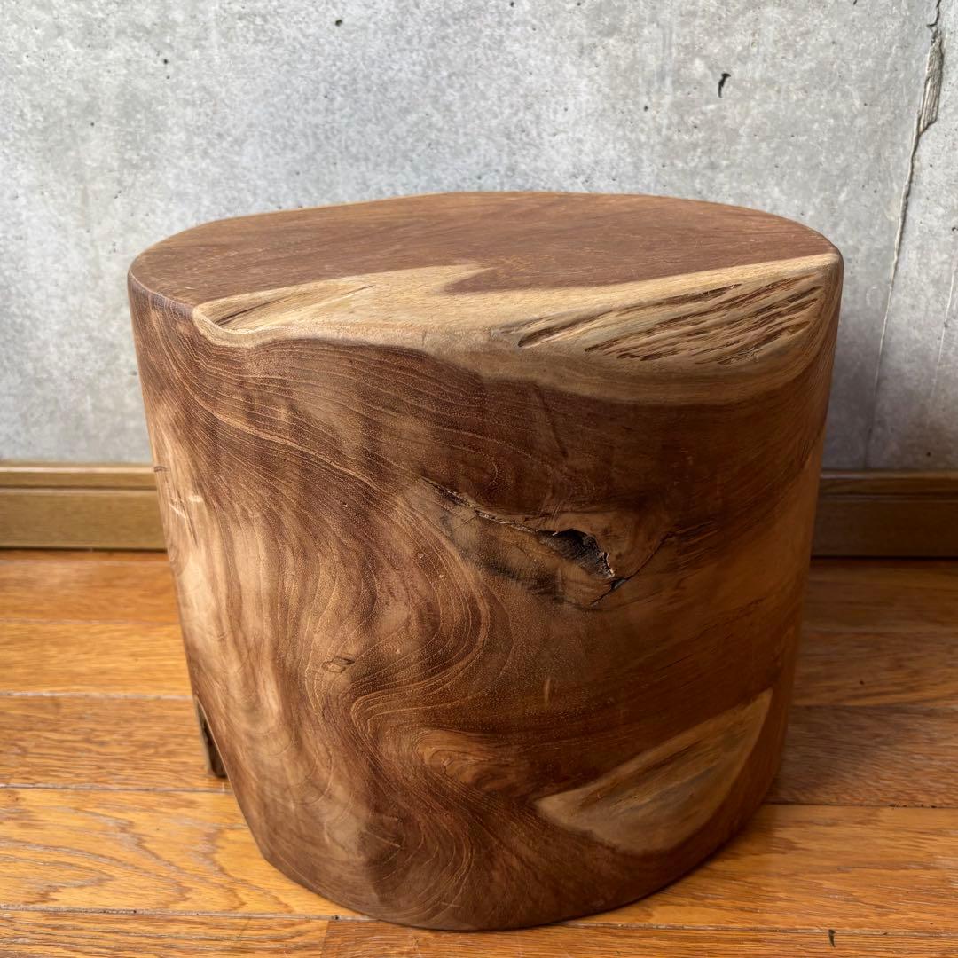 y*★様 円柱 ロースツール ローテーブル