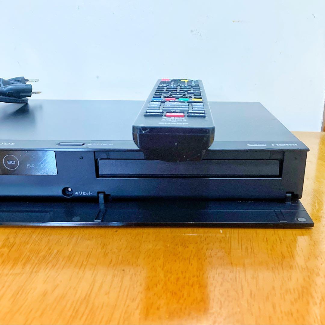SHARP シャープ　ブルーレイレコーダー HDD 1TB 2チューナー　2番組
