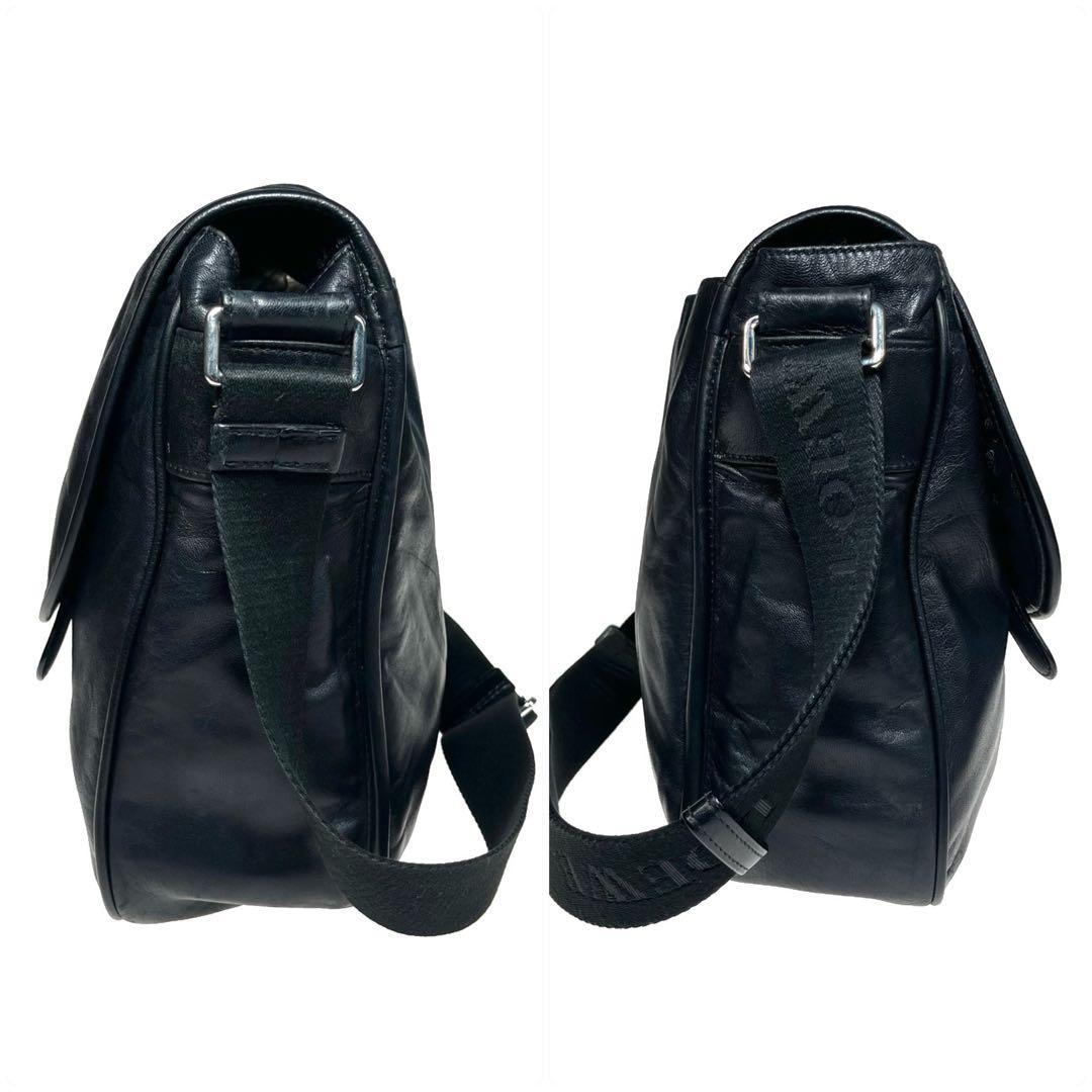 LOEWE アナグラム ナッパレザー ショルダーバッグ a704