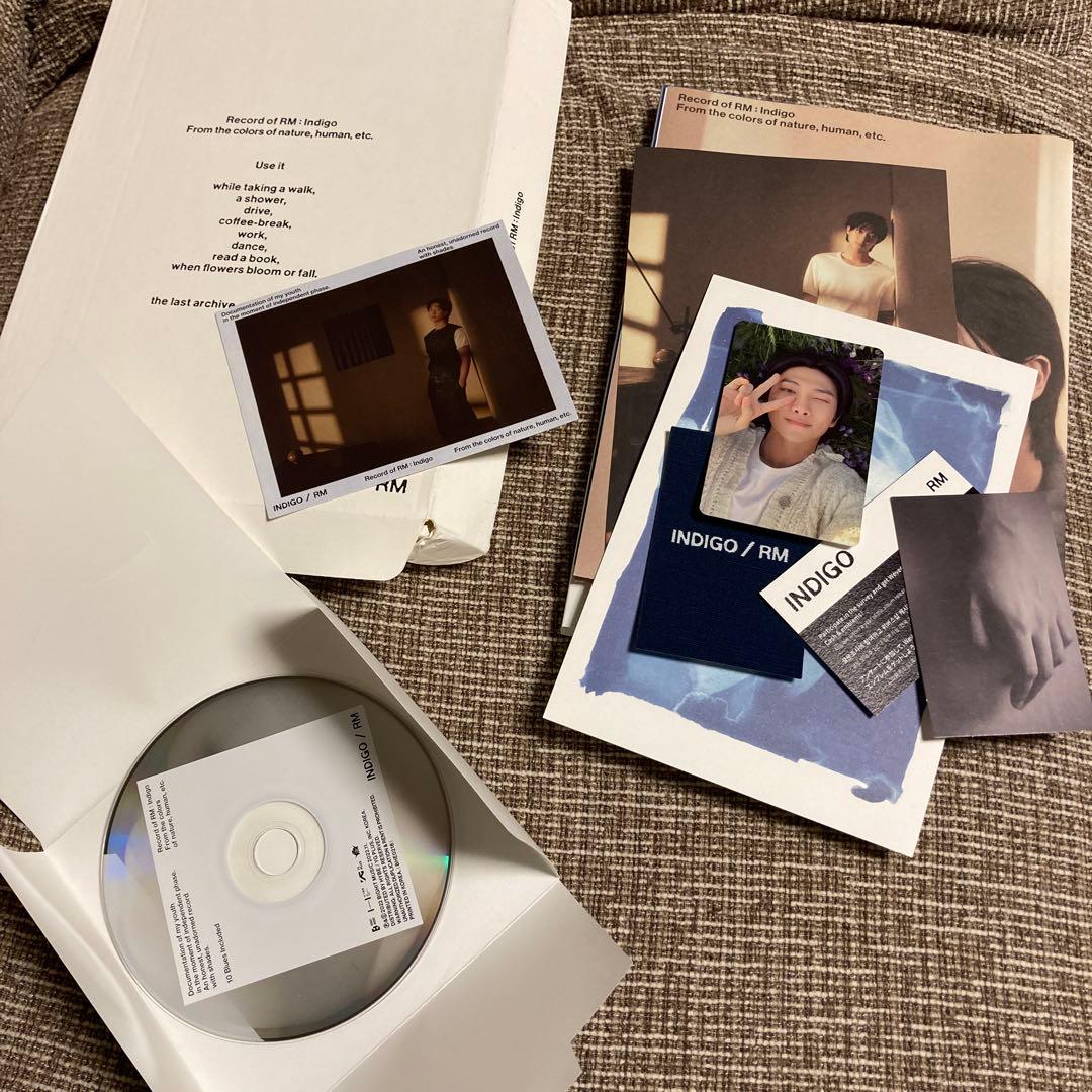 BTS INDIGO / RM トレカ ユニバ