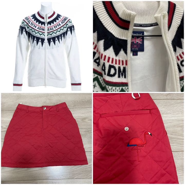 アドミラル　ジュンアンドロペ　上下セット　ゴルフウェア