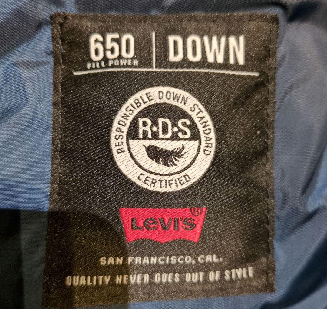 【9999→8888円】リーバイス　デニムダウンジャケット　650FP　Sサイズ