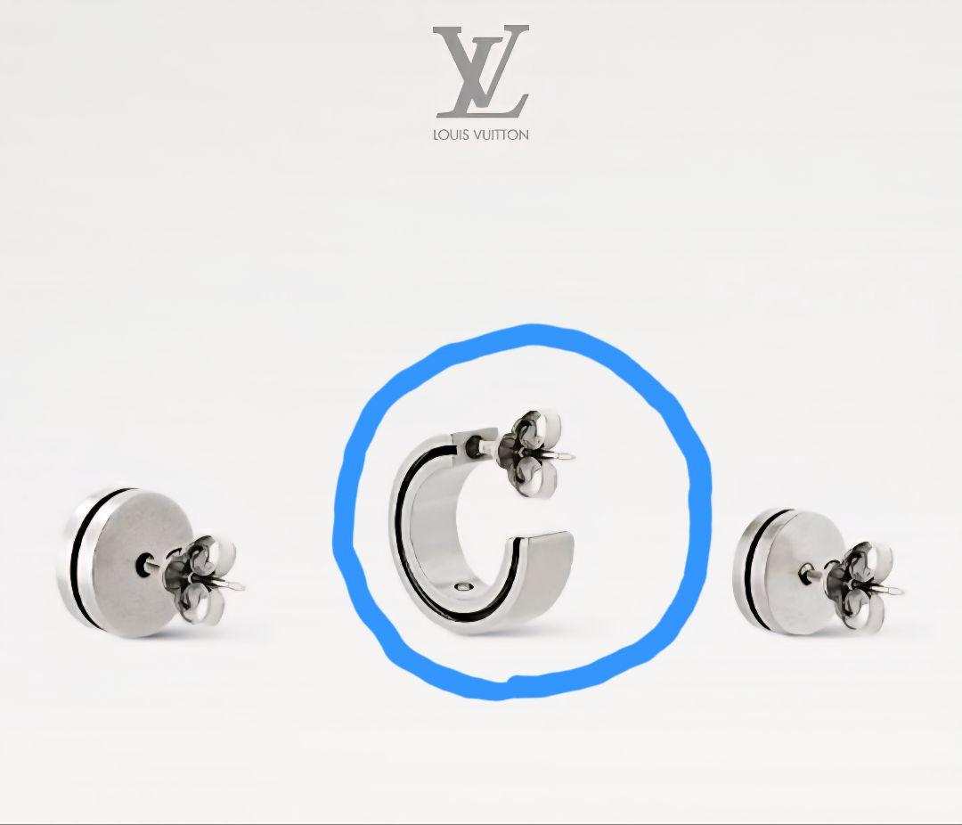 Louis Vuitton　ルイ・ヴィトン　ピアス　LV・テーラー　片耳