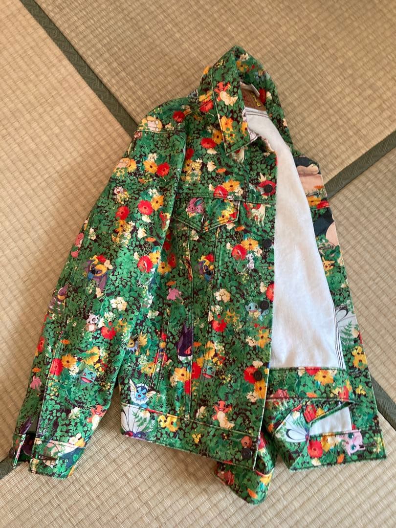 Levi's x Pokémon フラワー柄 Gジャン M