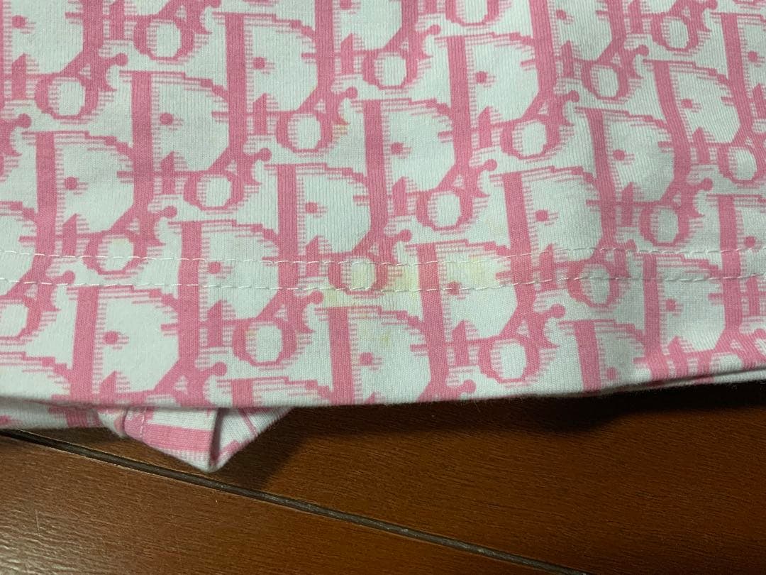 Christian Dior ピンクロゴタンクトップ