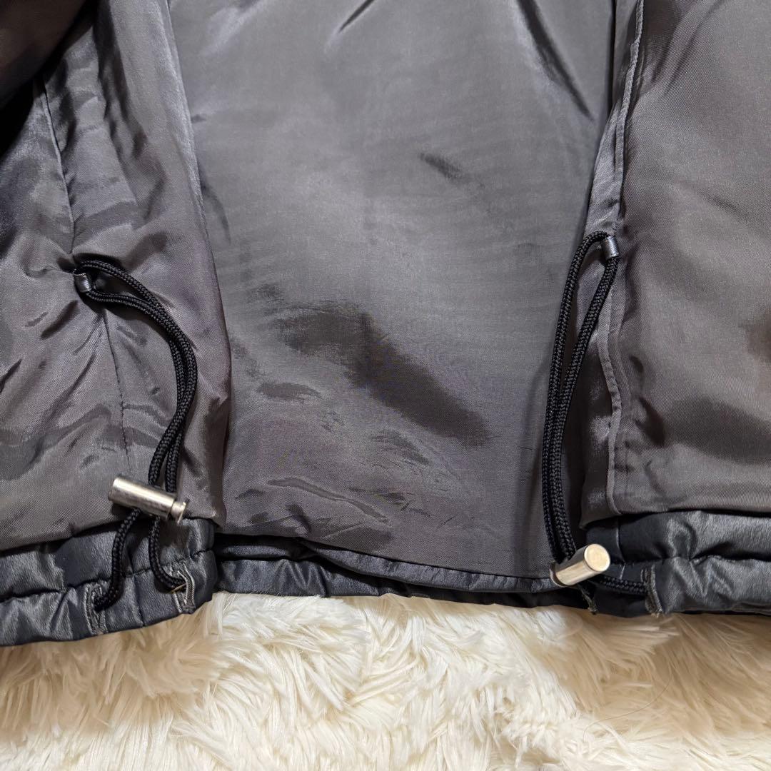 Leilian ブラック ロングコート　17号＋サイズ　Aライン　大きいサイズ