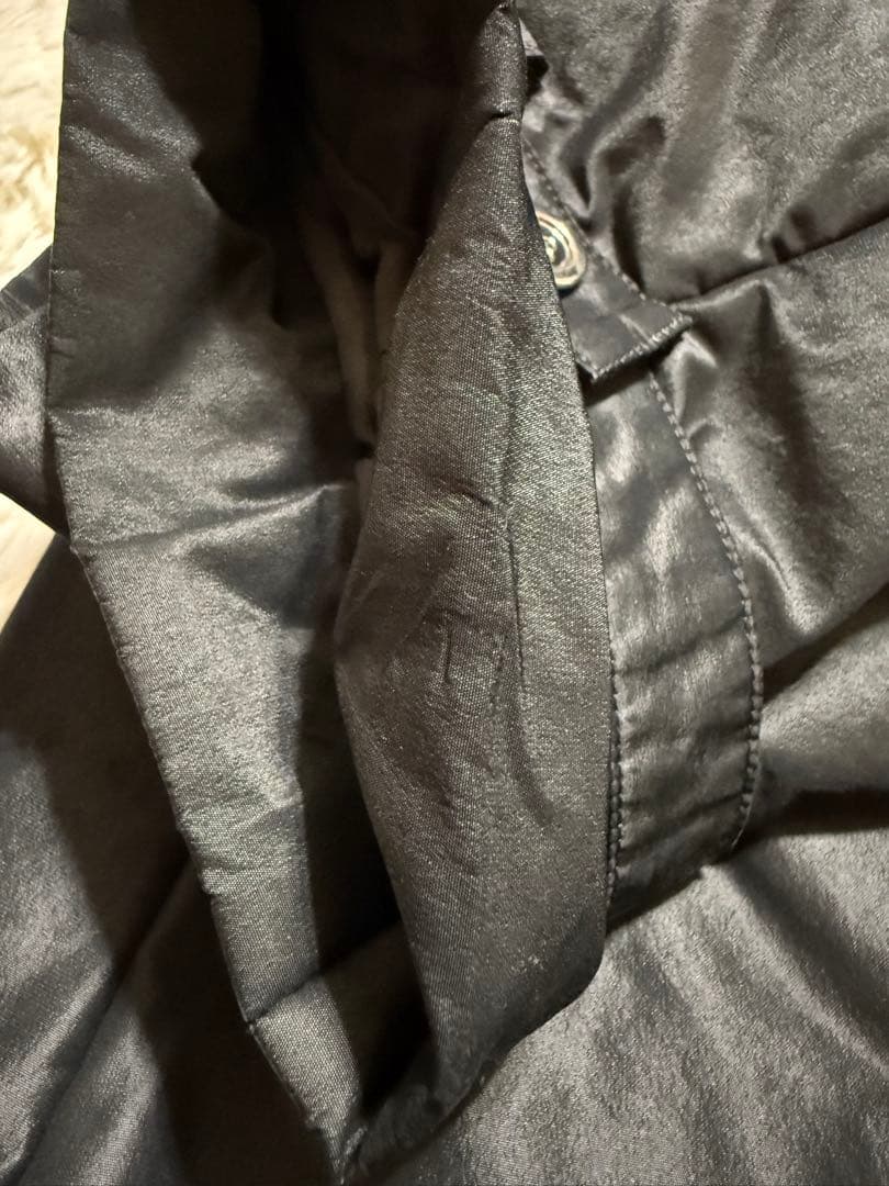 Leilian ブラック ロングコート　17号＋サイズ　Aライン　大きいサイズ