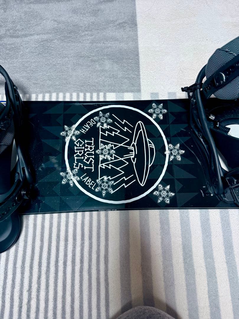 DEATH LABEL/TRUST GIRLS 138cm バインディングセット